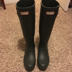 Hunter Green Hunter Rain Boots